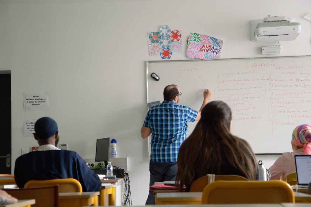 Cours à la Maison de la Connaissance